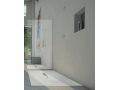 Receveur de douche 70 x 100 cm évacuation centrale résine extra plat - Alcala