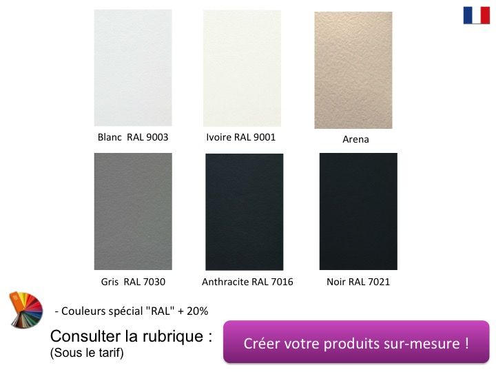 Receveur de douche 70 x 100 cm évacuation centrale résine extra plat - Alcala