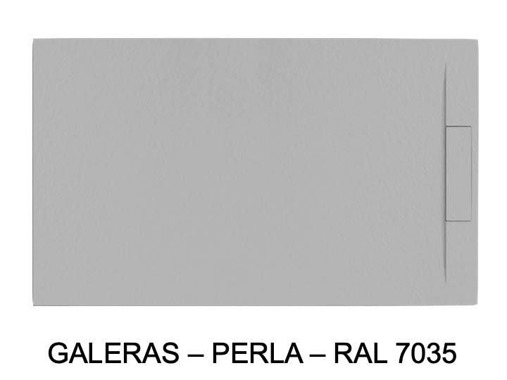 Receveur douche italienne, Evacuation mural - Wall design