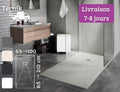 Receveur de douche sur mesure resine extra plat anti-derapant tecnik Format 80 x 120
